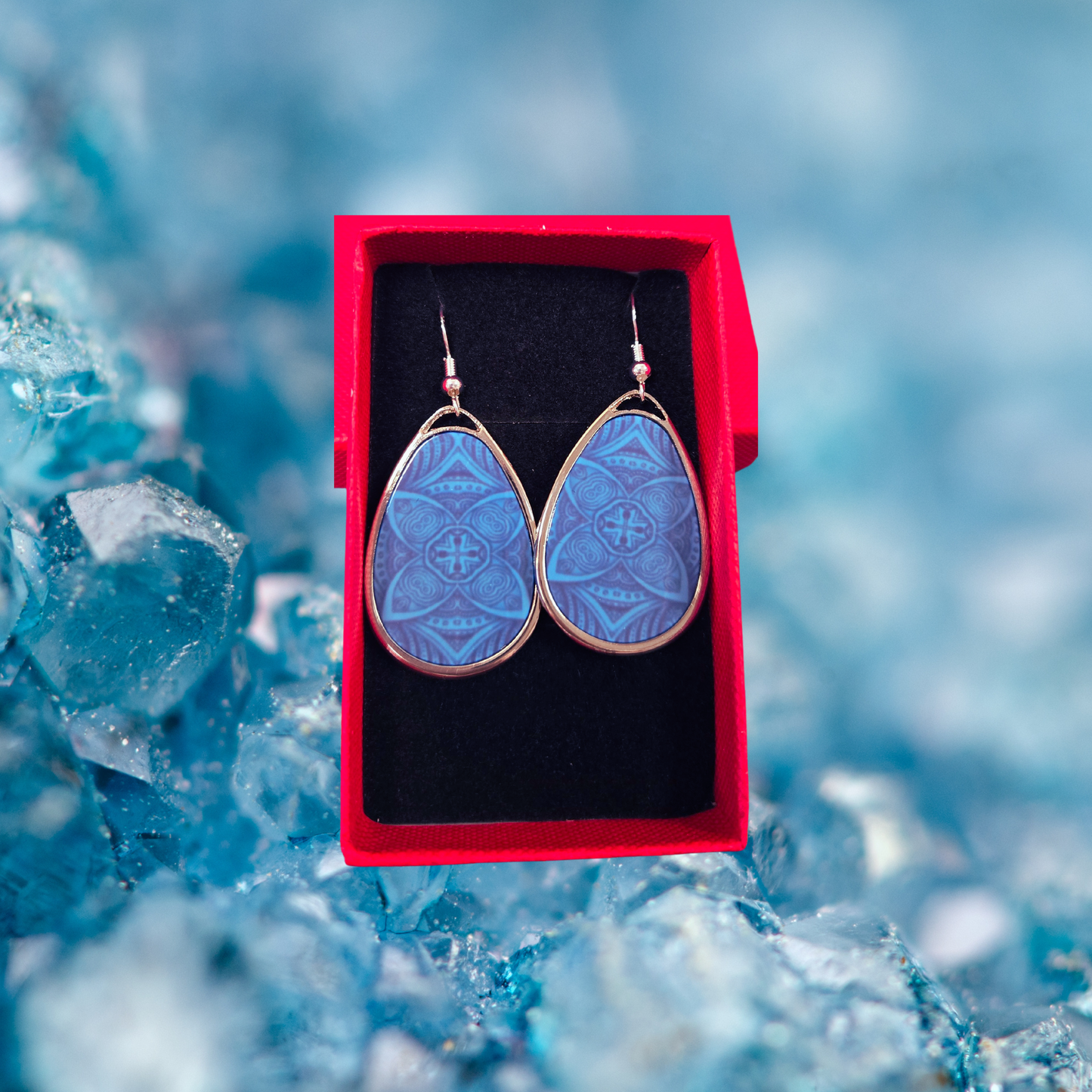 Hanging Earrings - Tear Drop