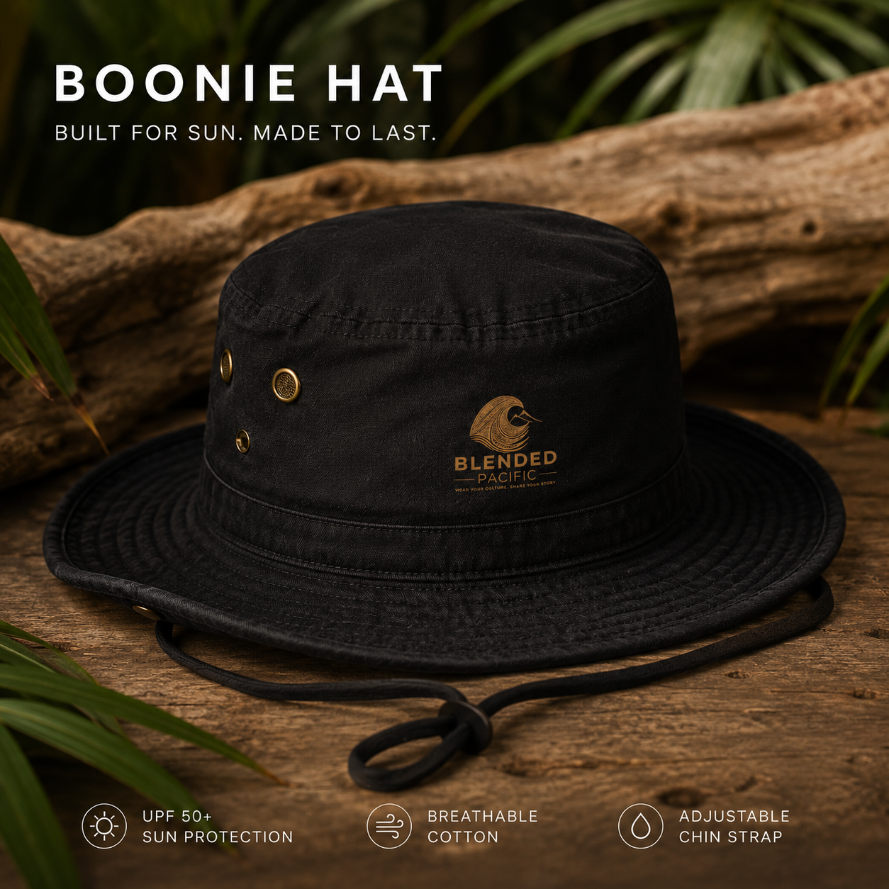ROOTS & TIDES BOONIE HAT