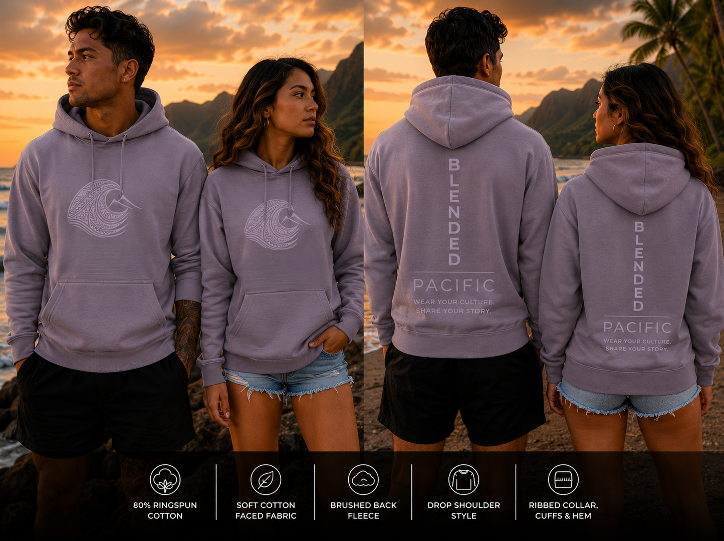 ROOTS & TIDES HOODIE