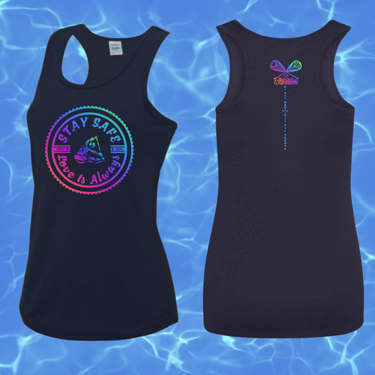 Stay Safe Waka Quick Dry Singlet - Womens