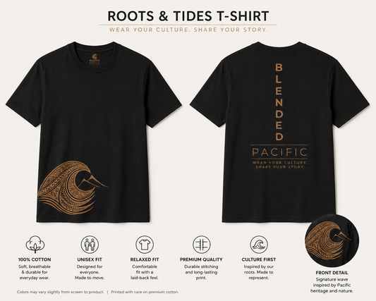ROOTS & TIDES COTTON T-SHIRT