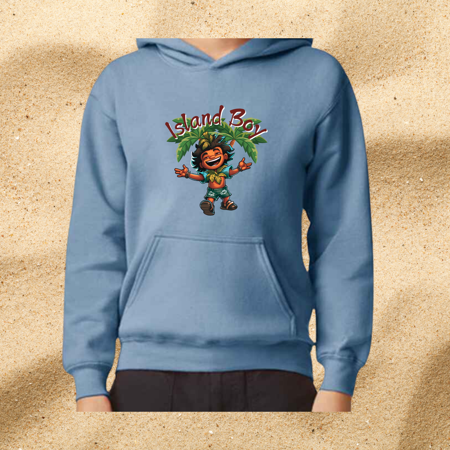 Island Boy Kids Hoodie