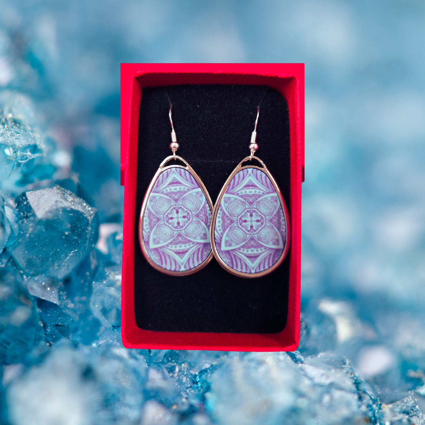 Hanging Earrings - Tear Drop