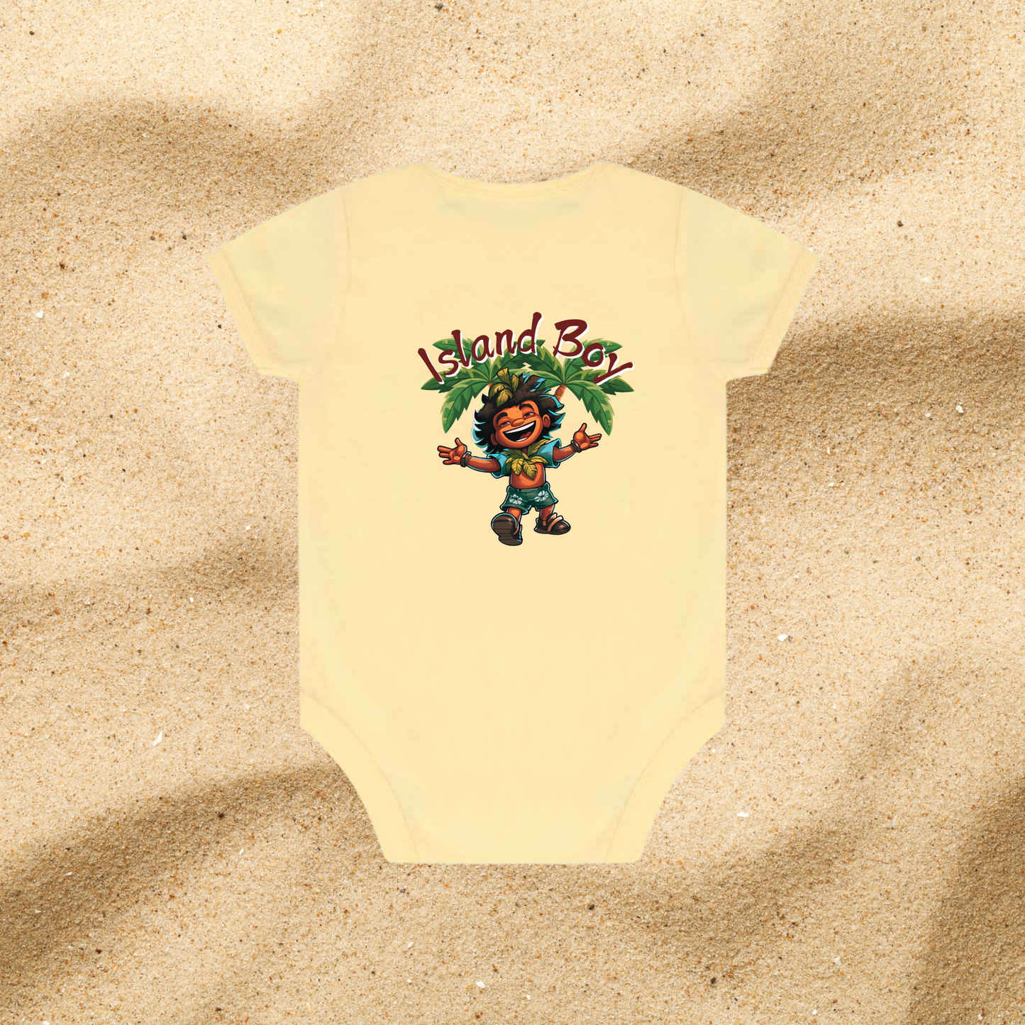 Island Boy - Baby Body Suit