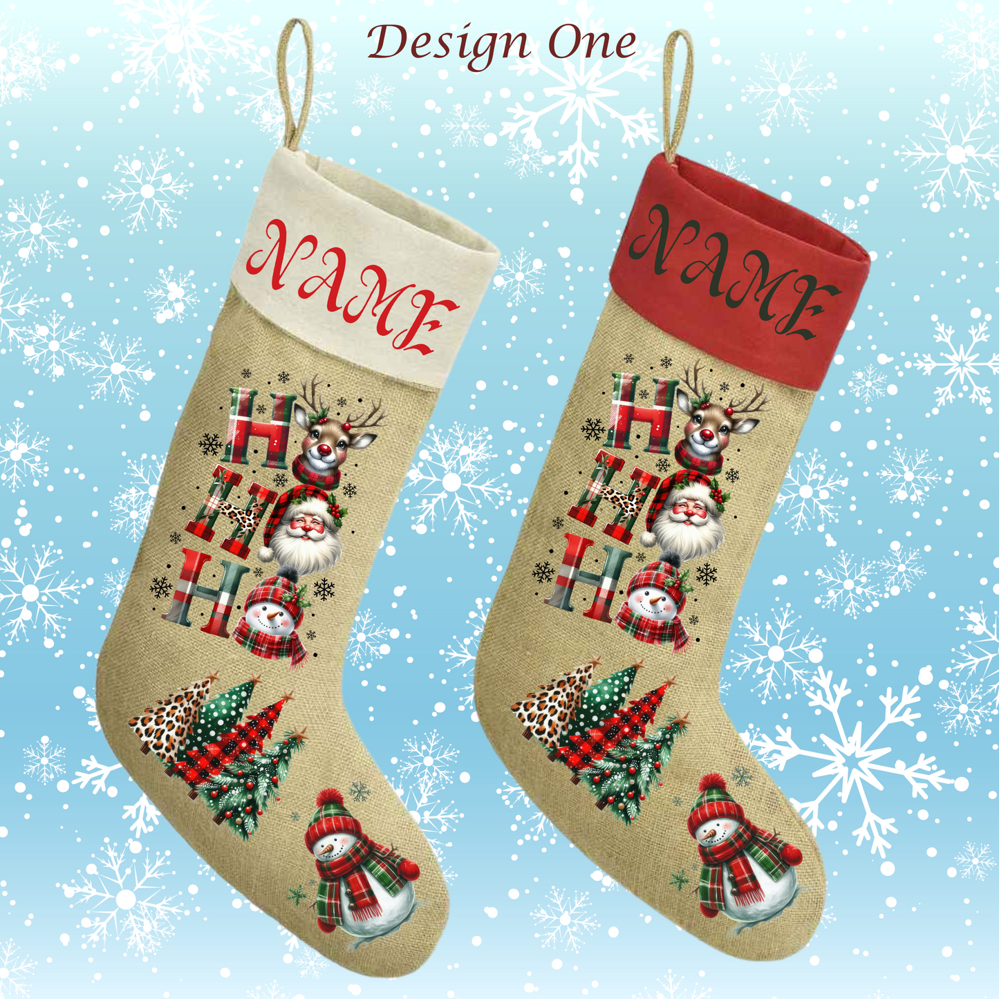 Personalised Christmas Stockings