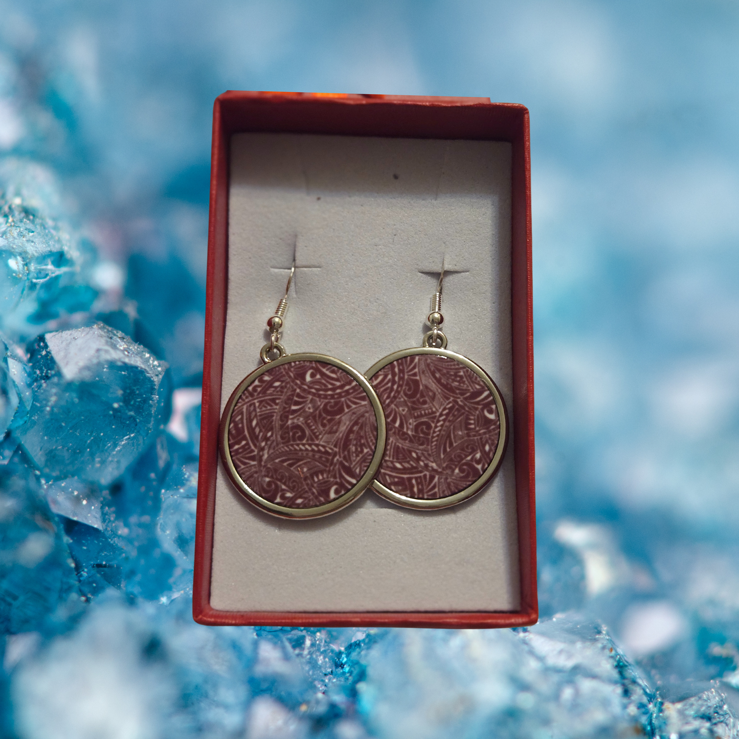 Hanging Earrings - Round