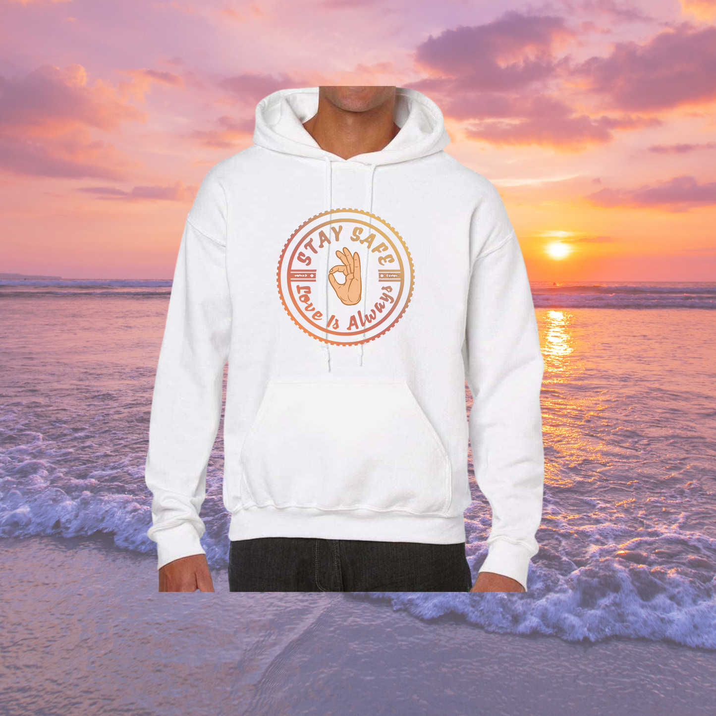 Stay Safe OG Hoodie - Adult Unisex