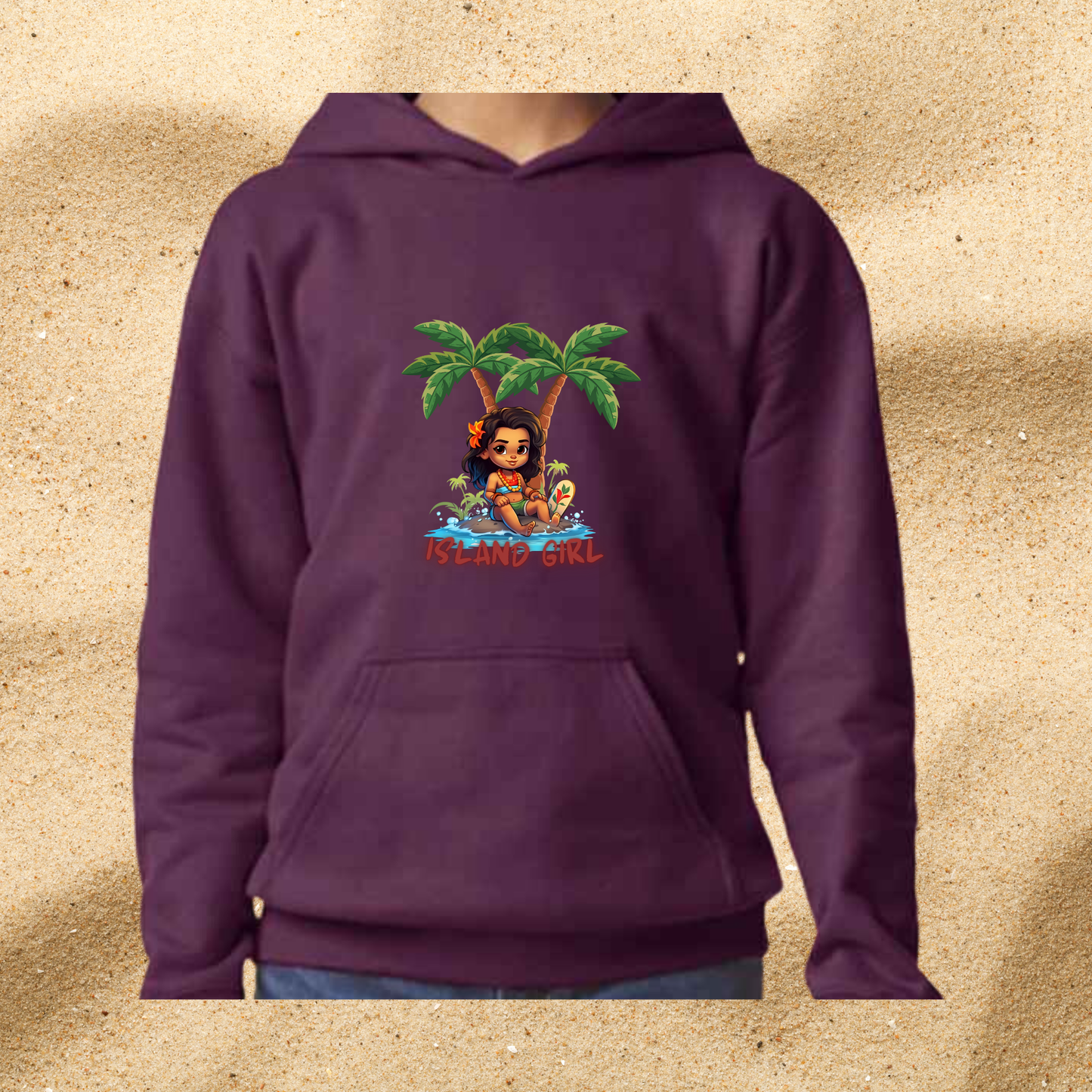 Island Girl Kids Hoodie