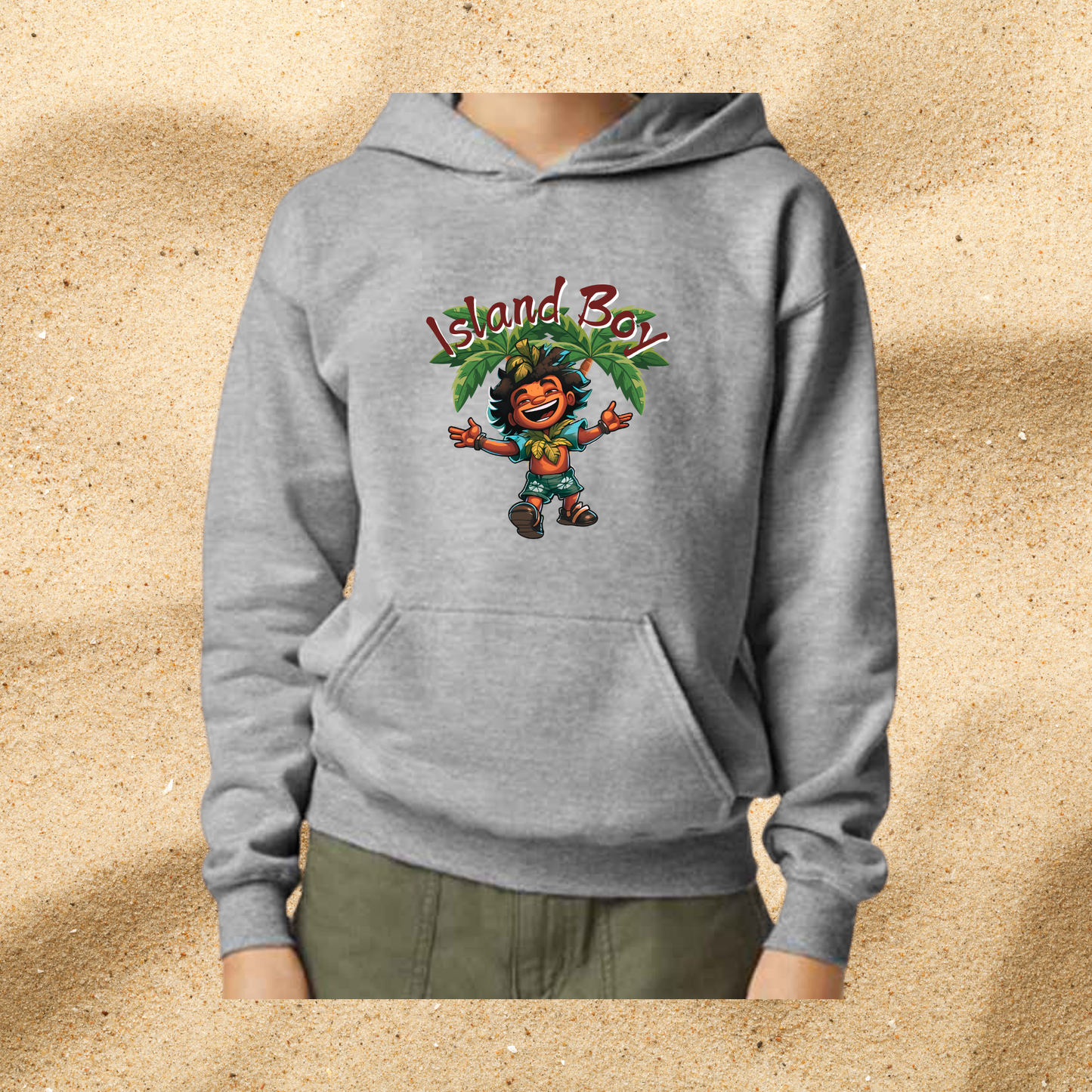 Island Boy Kids Hoodie