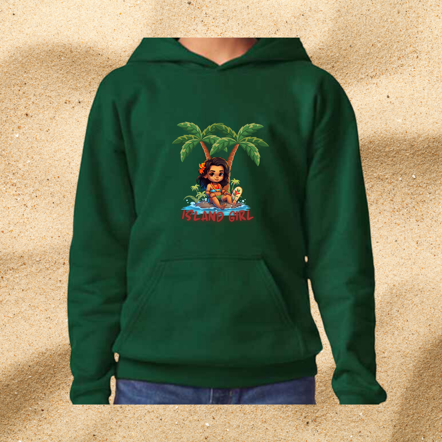 Island Girl Kids Hoodie