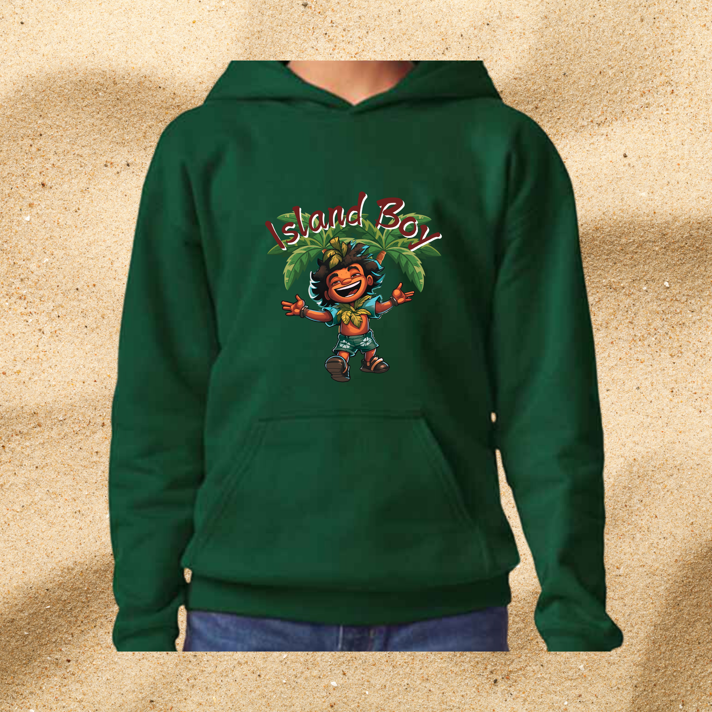 Island Boy Kids Hoodie