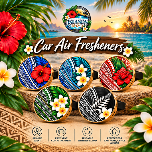 Pacific Car Air Freshener (Jasmine) – Carry your Culture