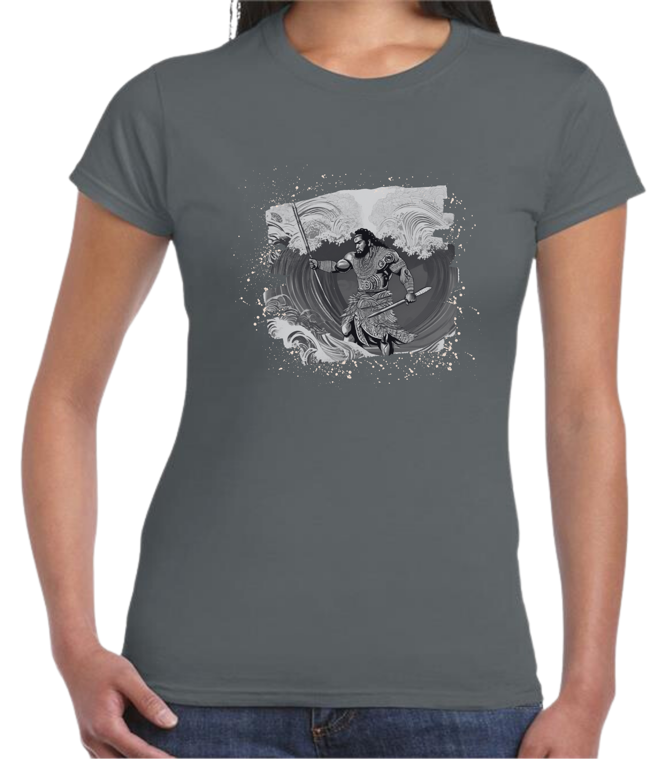 Pacific Warrior of the Ocean - T-shirt - Women's