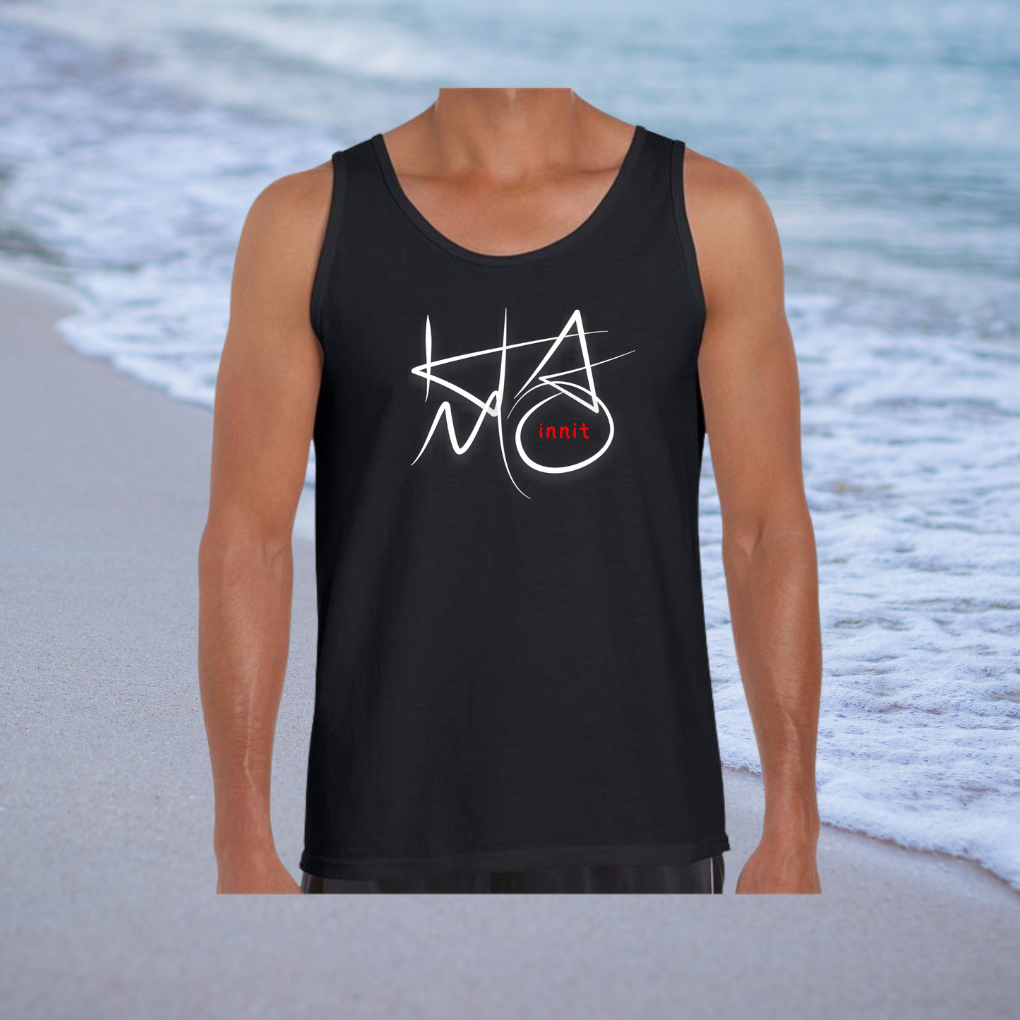 Hamo Innit Cotton Singlet - Mens