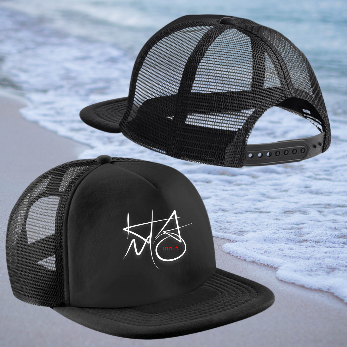 Hamo Innit Foam Front Trucker Cap - Adult Unisex