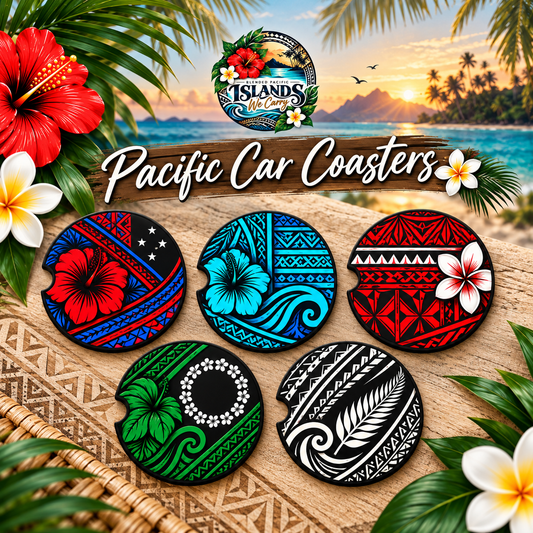 Pacific Car Coasters – Carry Your Culture