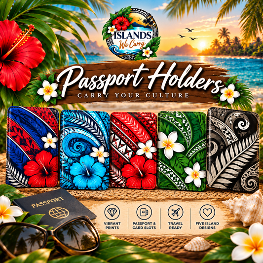 Pacific Passport Holder - Carry Your Culture