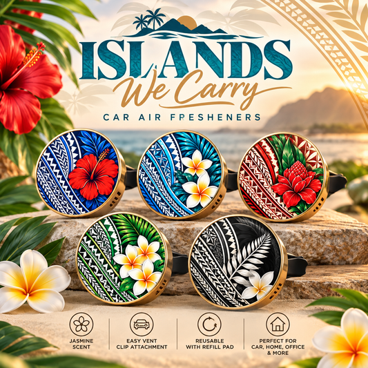 Pacific Car Air Freshener (Jasmine) – Carry your Culture