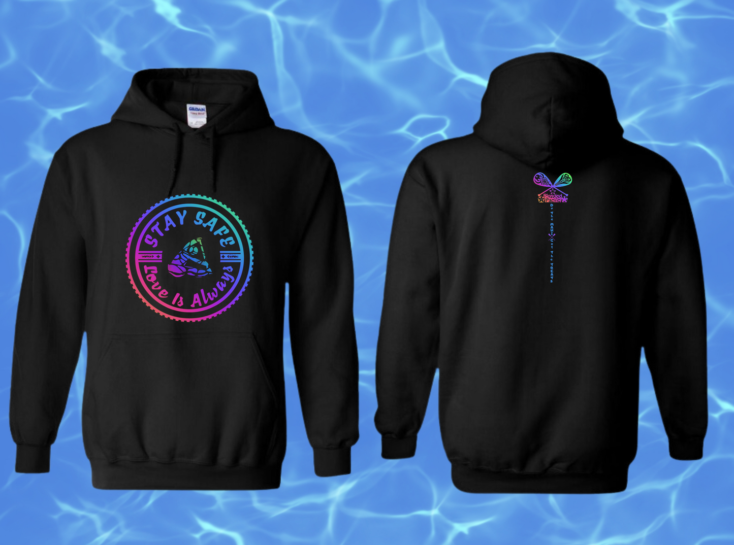 Stay Safe Waka Hoodie - Adult Unisex