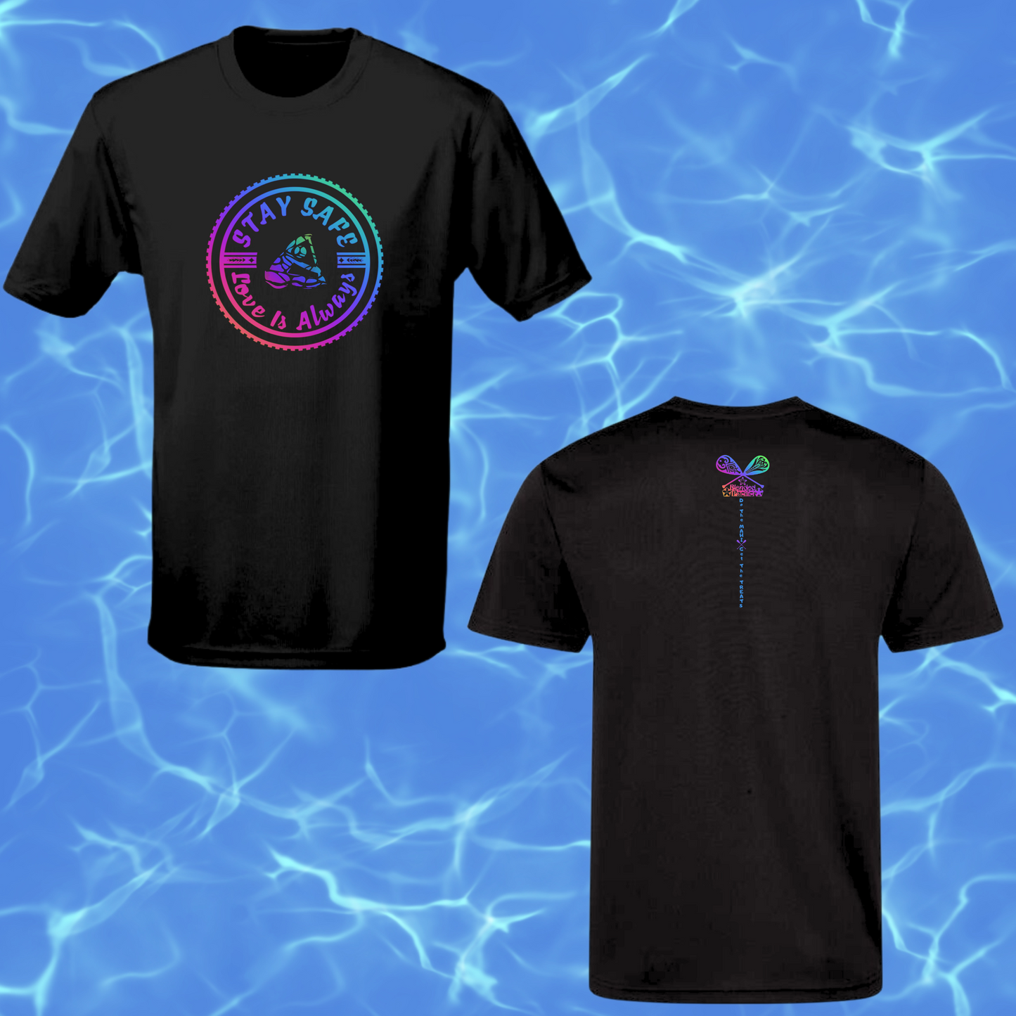 Stay Safe Waka - Quick Dry T-Shirt Mens