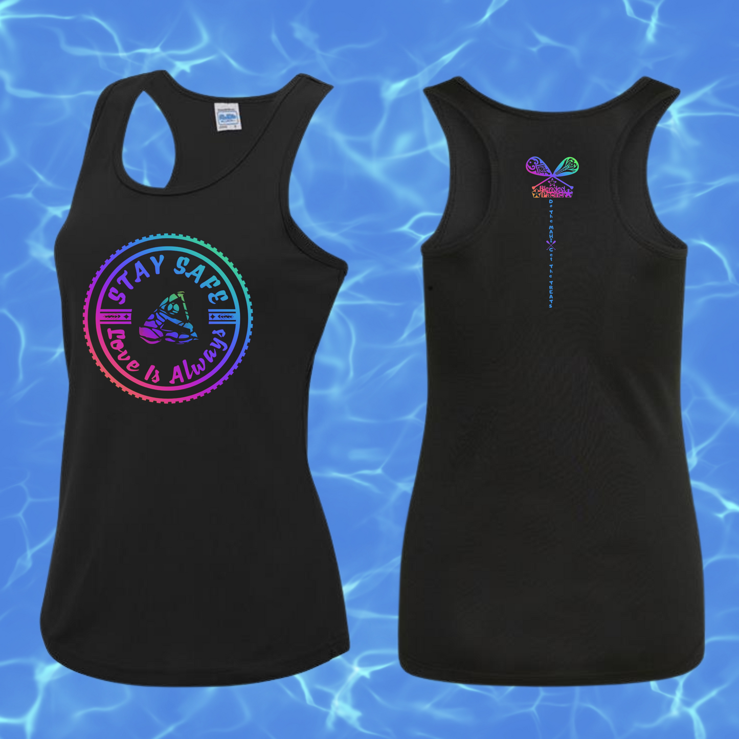 Stay Safe Waka Quick Dry Singlet - Womens