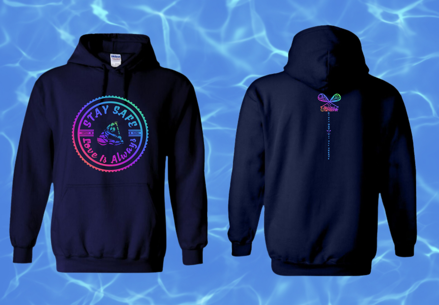 Stay Safe Waka Hoodie - Adult Unisex