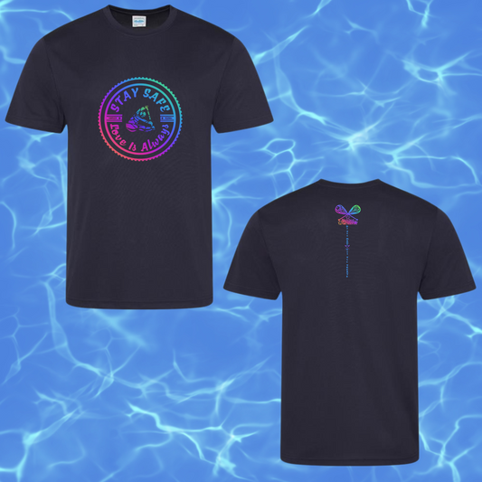 Stay Safe Waka - Quick Dry T-Shirt Mens