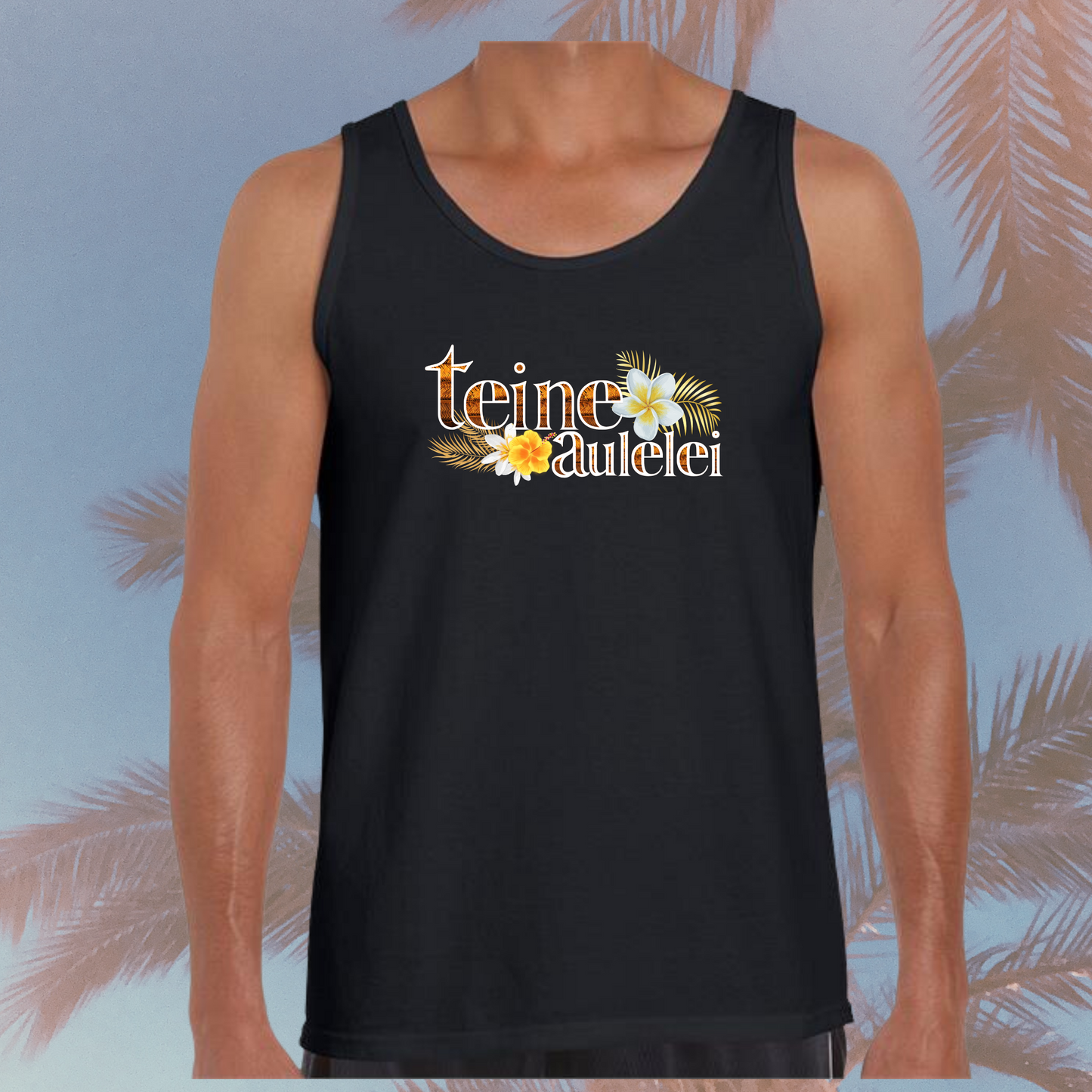 Teine Samoa Cotton Singlet - Mens fit