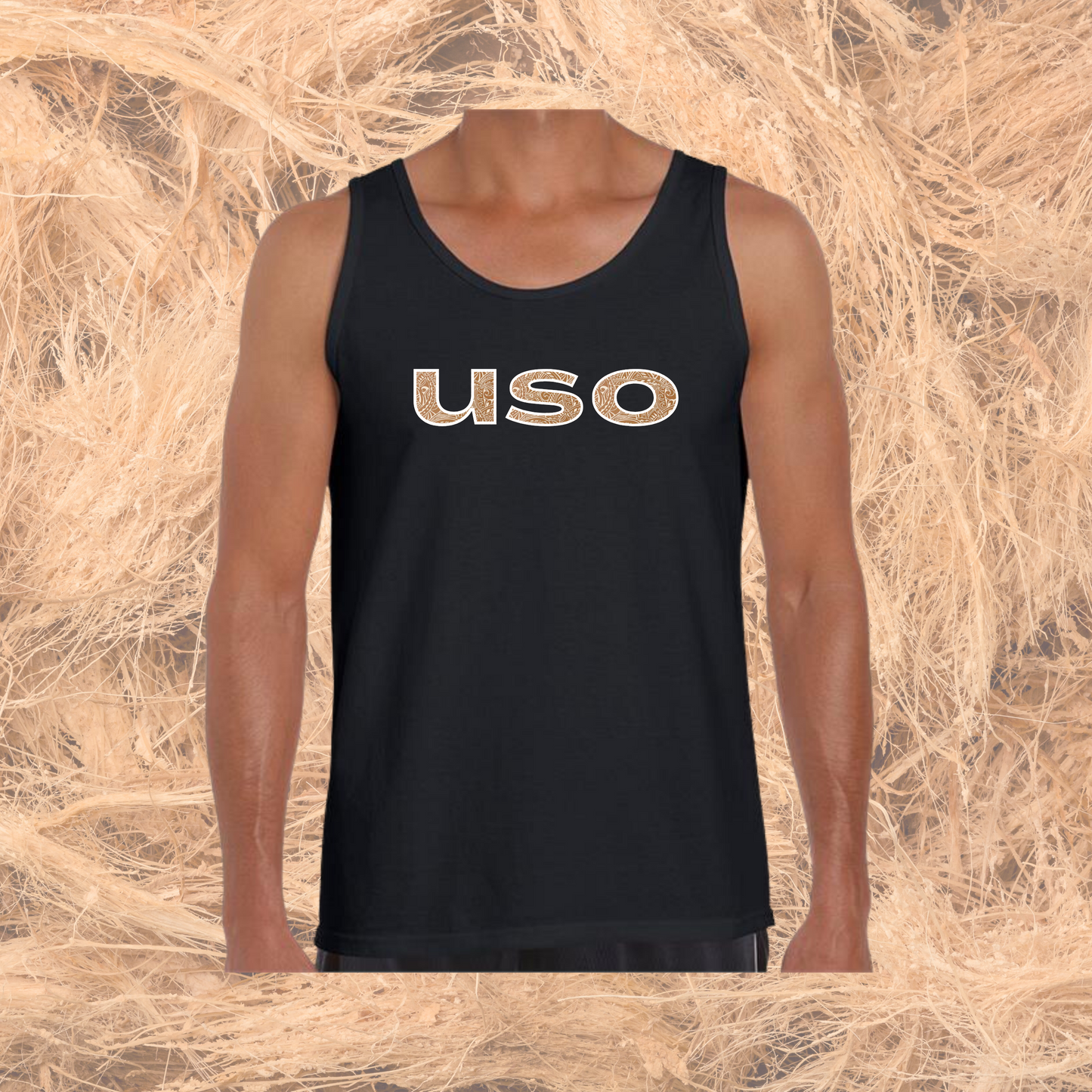 USO Cotton Singlet - Mens