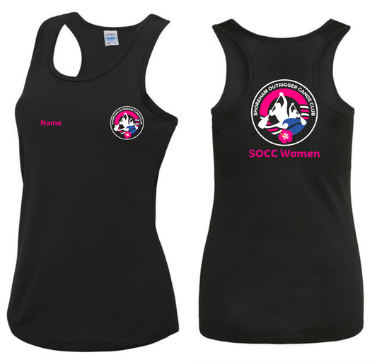 SOCC Quick Dry Race Singlet - Womens