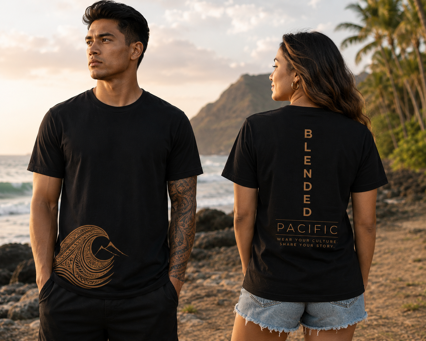 ROOTS & TIDES COTTON T-SHIRT